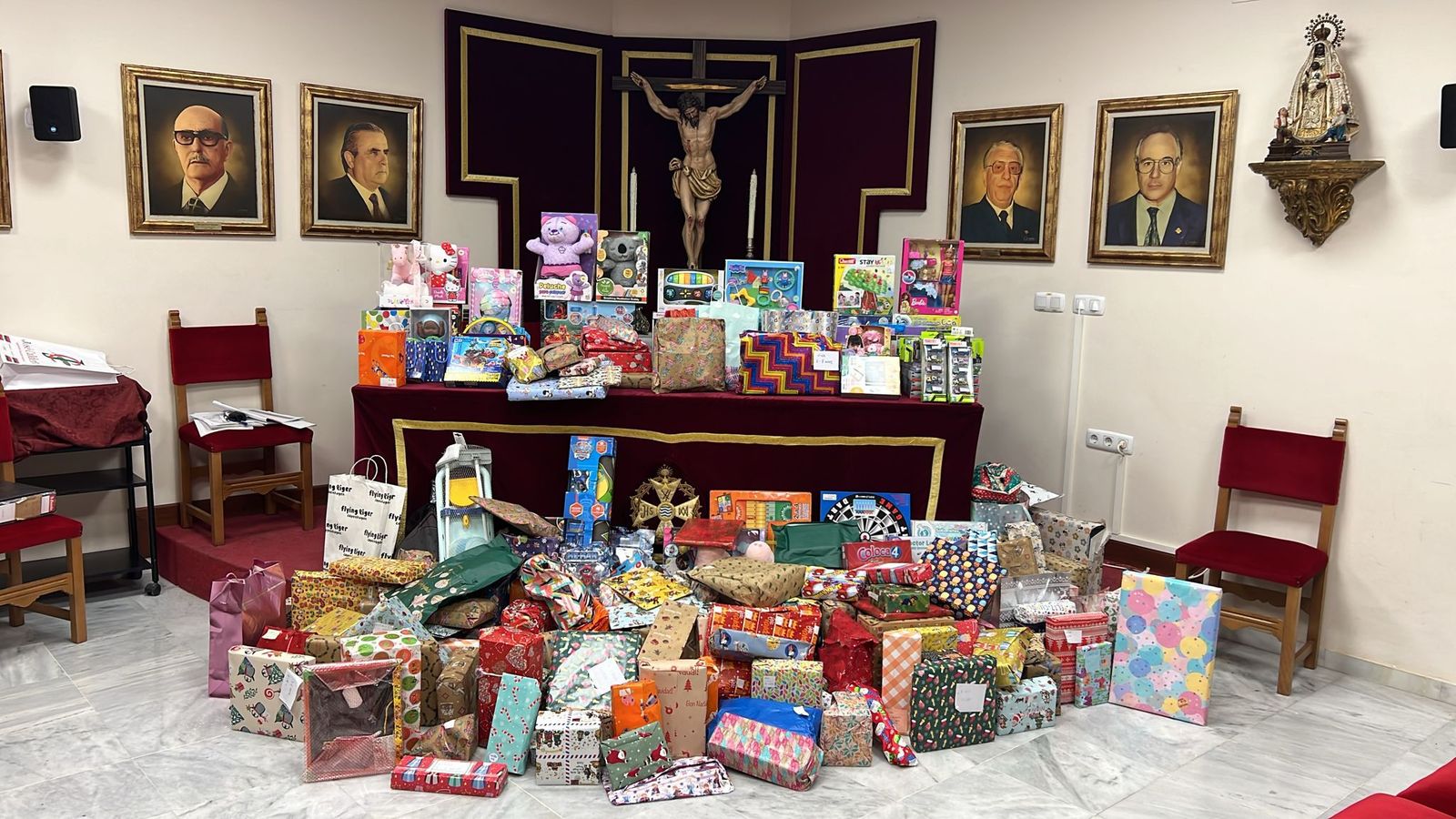 Una imagen de algunos de los juguetes.