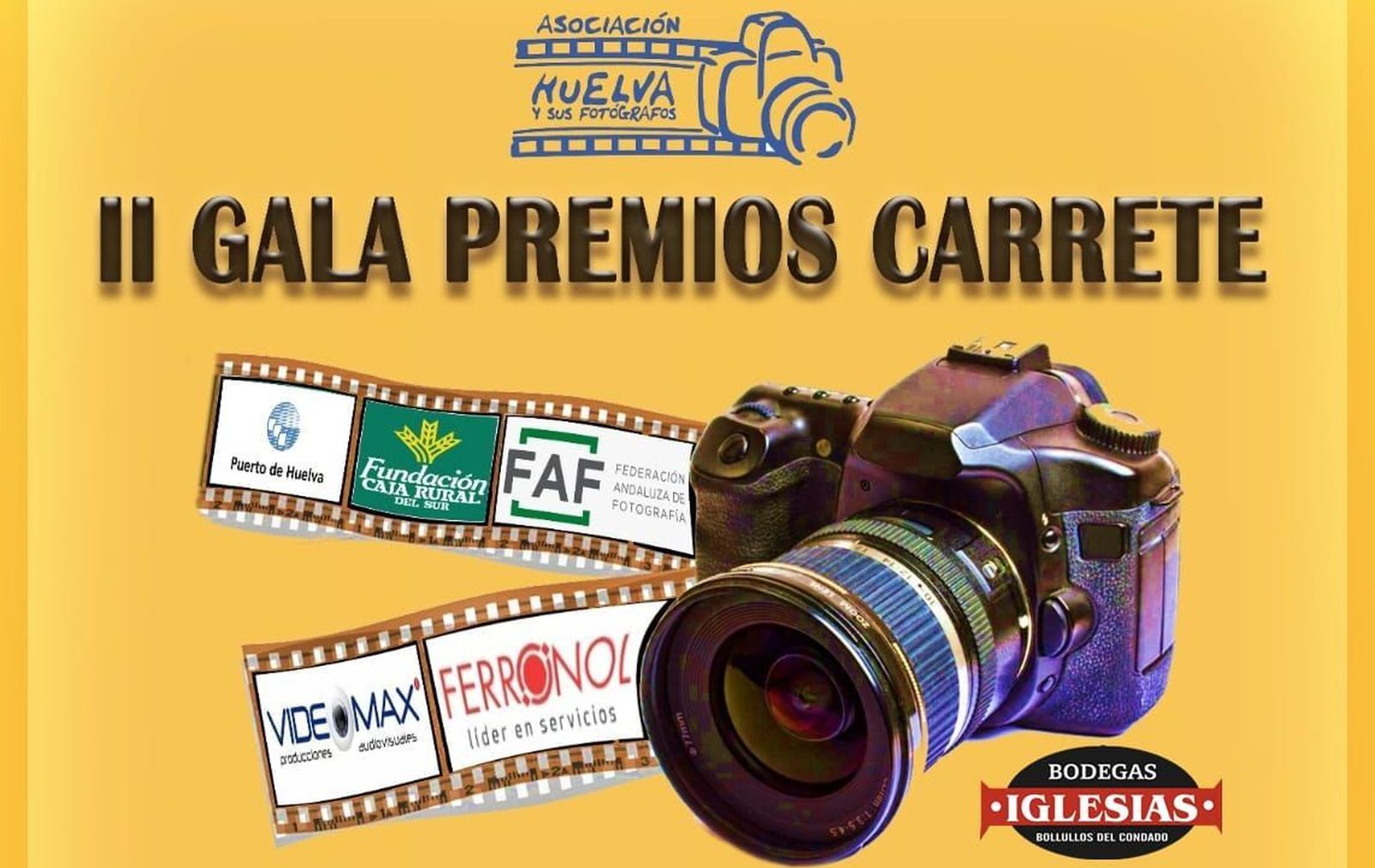 La Asociación Huelva y sus Fotógrafos reconoce la labor de colectivos onubenses en sus II Premios Carrete