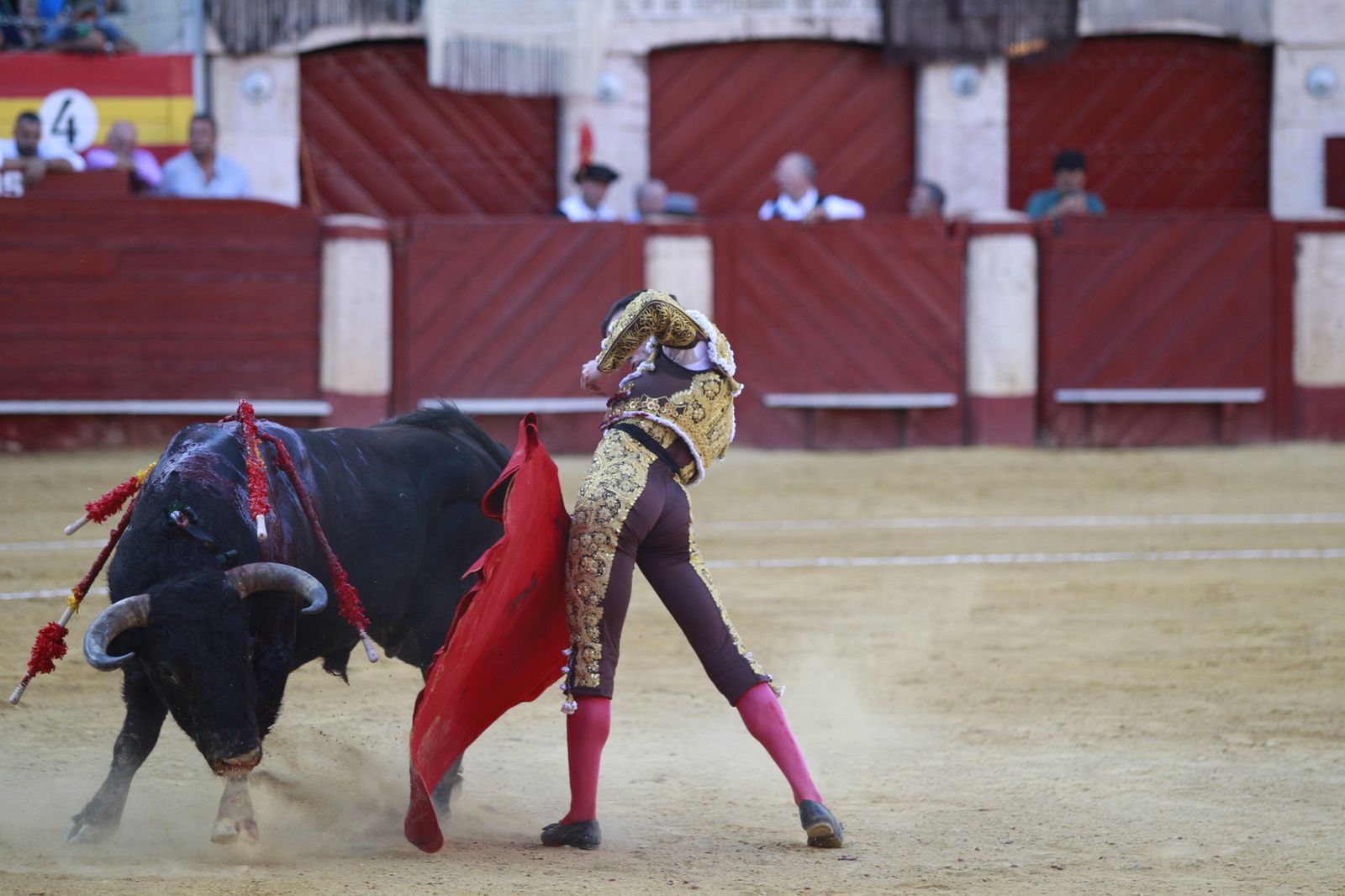 Imágenes del triunfo del torero almeriense Jorge Martínez el día de su alternativa