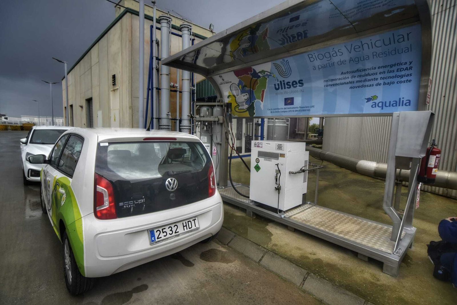 Nueva gasinera en la depuradora de Algeciras