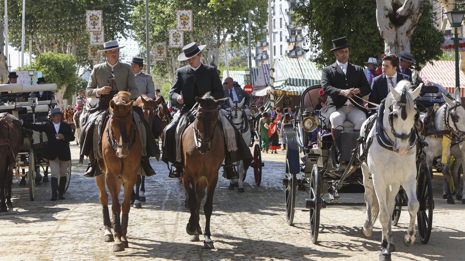 Ambiente en el domingo de Feria