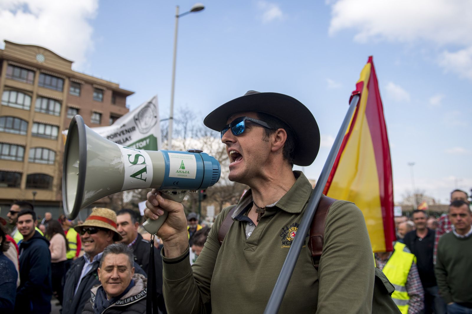 Curiosidades: las mejores fotos de la manifestación del campo en Granada