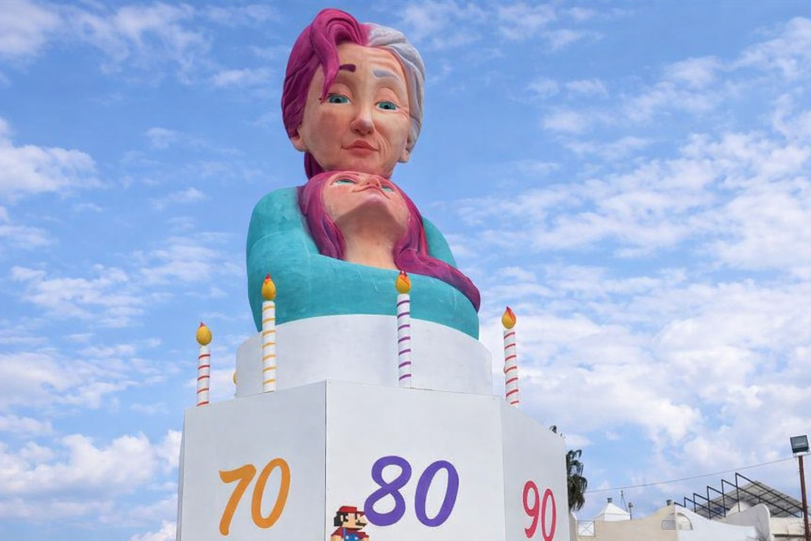 La Falla de 2025 tuvo como temática el envejecimiento de la mujer.