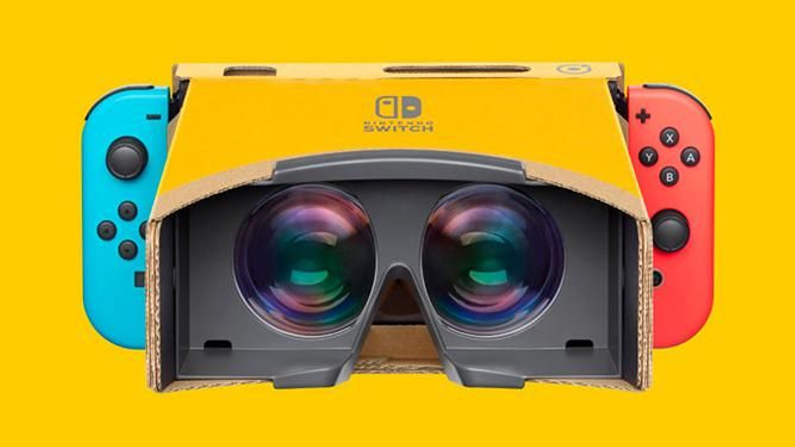 El dispositivo VR de Nintendo Labo.