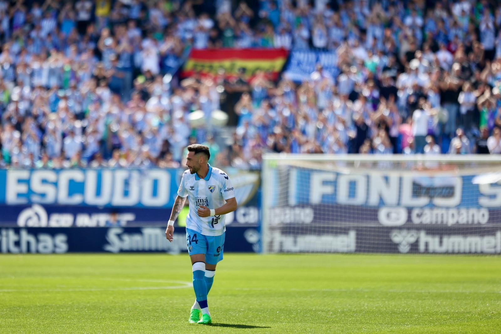 El Málaga CF - Intercity, en fotos