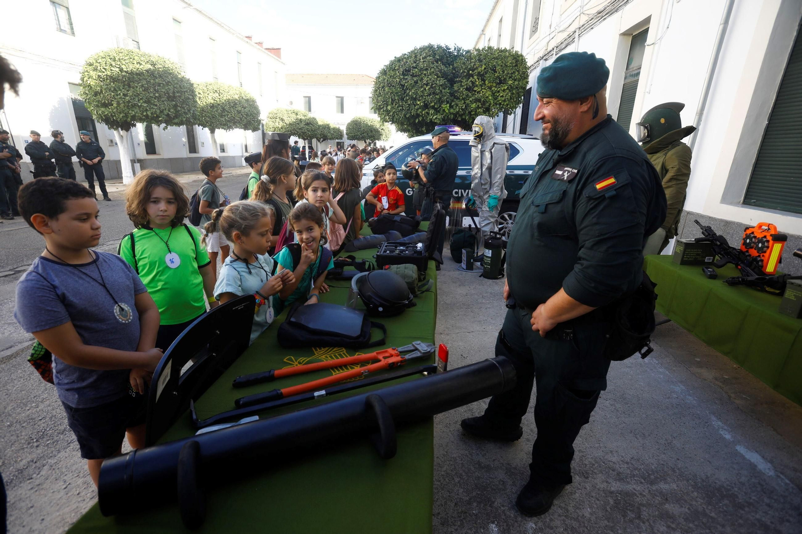 Las mejores imágenes de la exhibición de la Guardia Civil de Córdoba