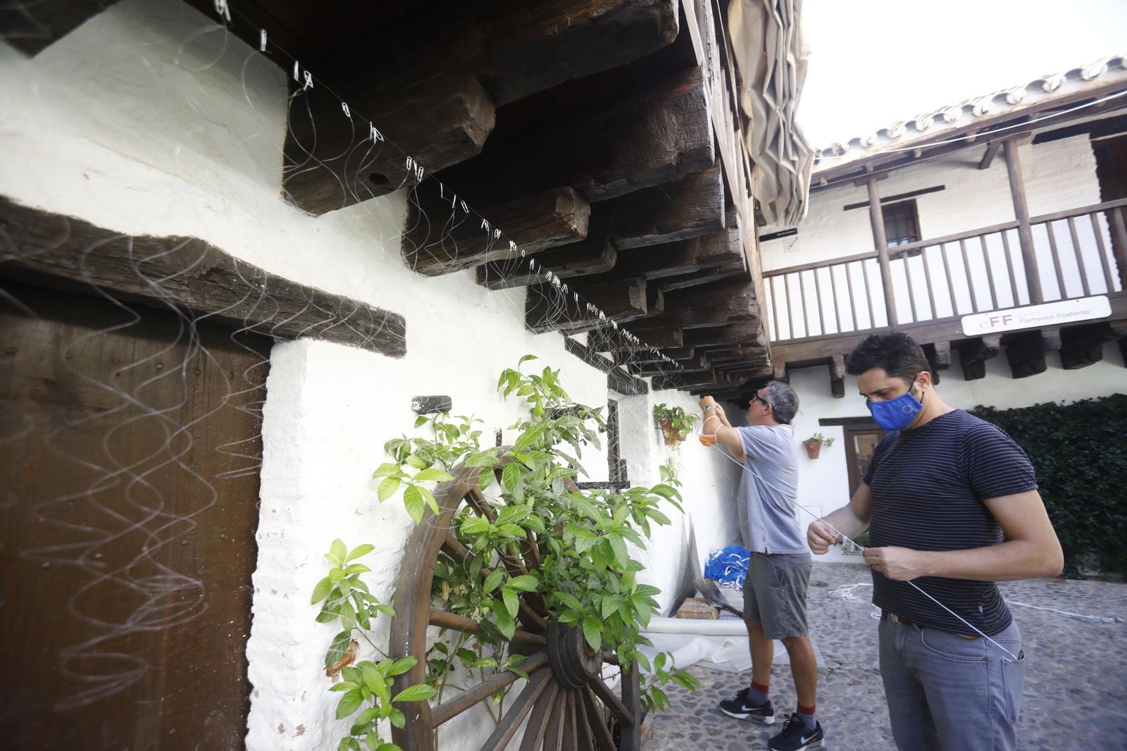 El montaje del Festival Flora, en imágenes