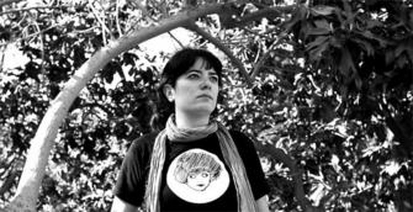 Olaia Sendón, antes de la proyección de su documental en el Festival de Cine.