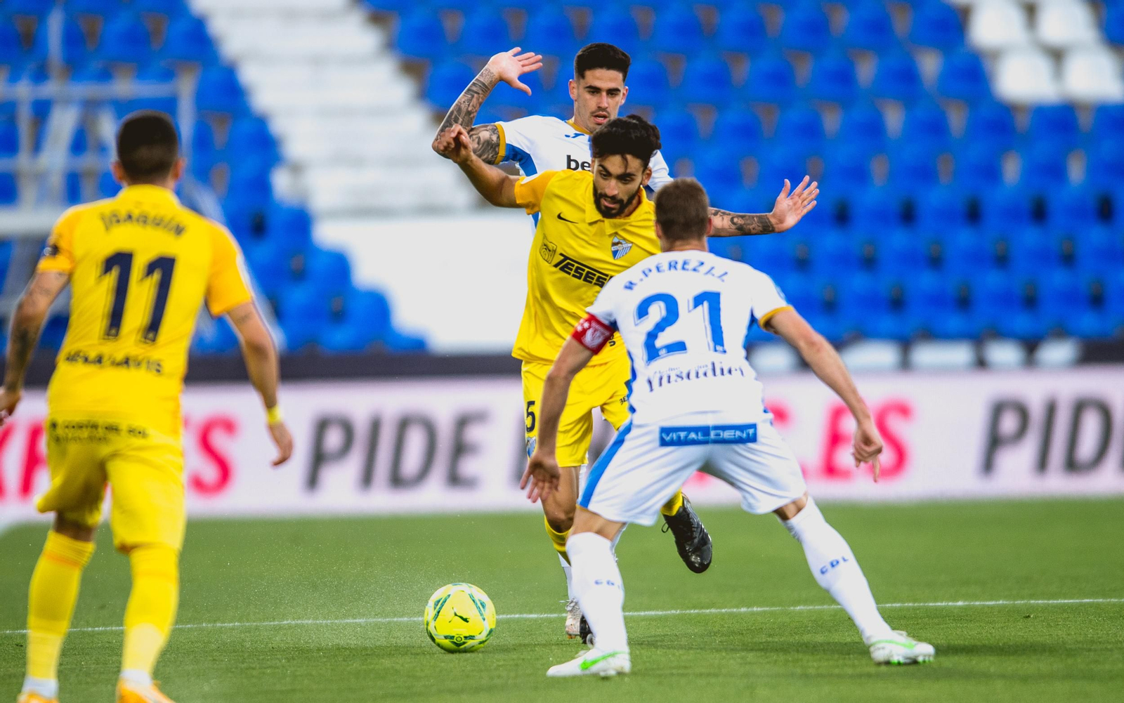 Las fotos del Leganés - Málaga CF