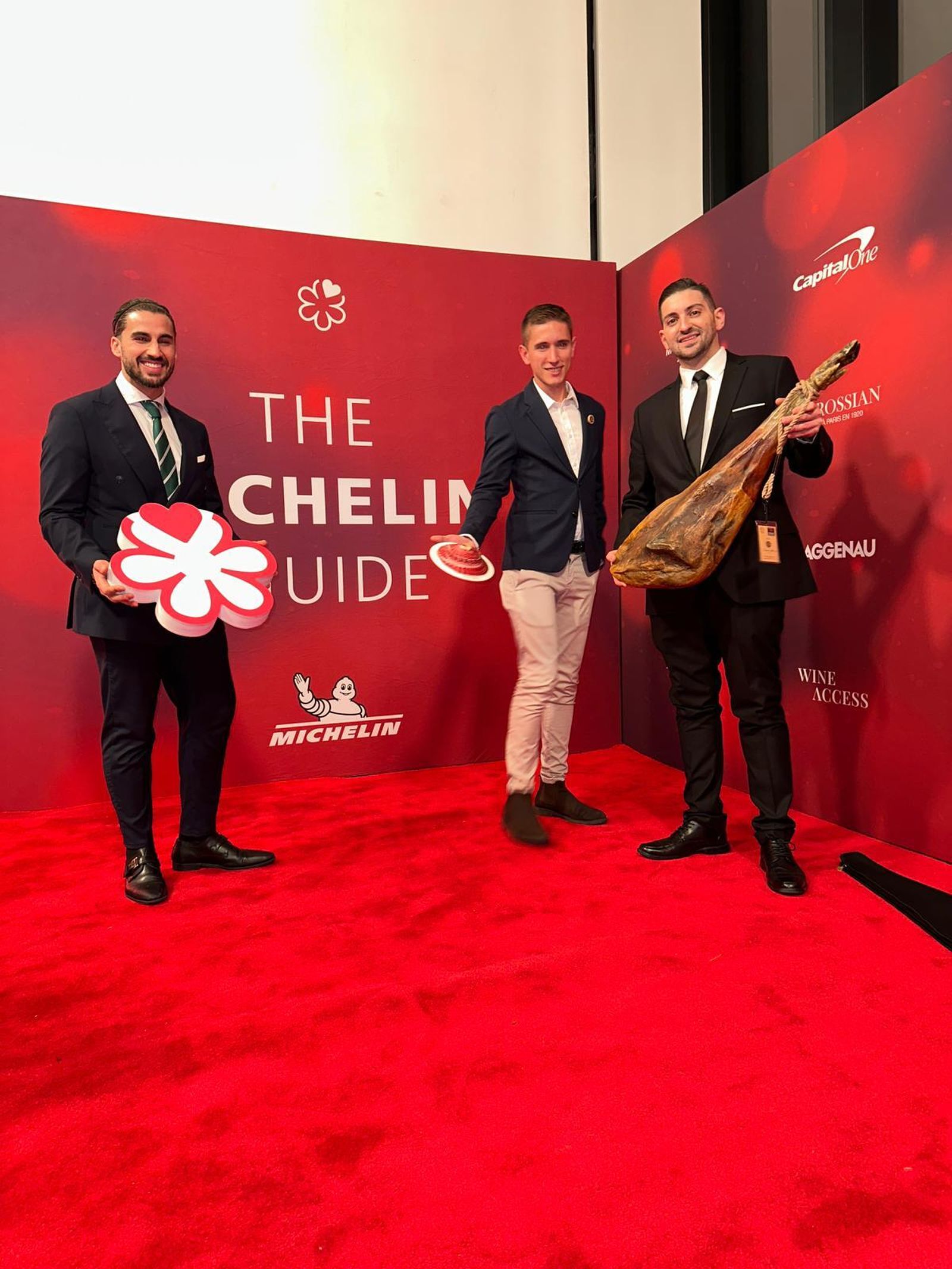 Ángel Vázquez, José Navarro y Daniel Acedo