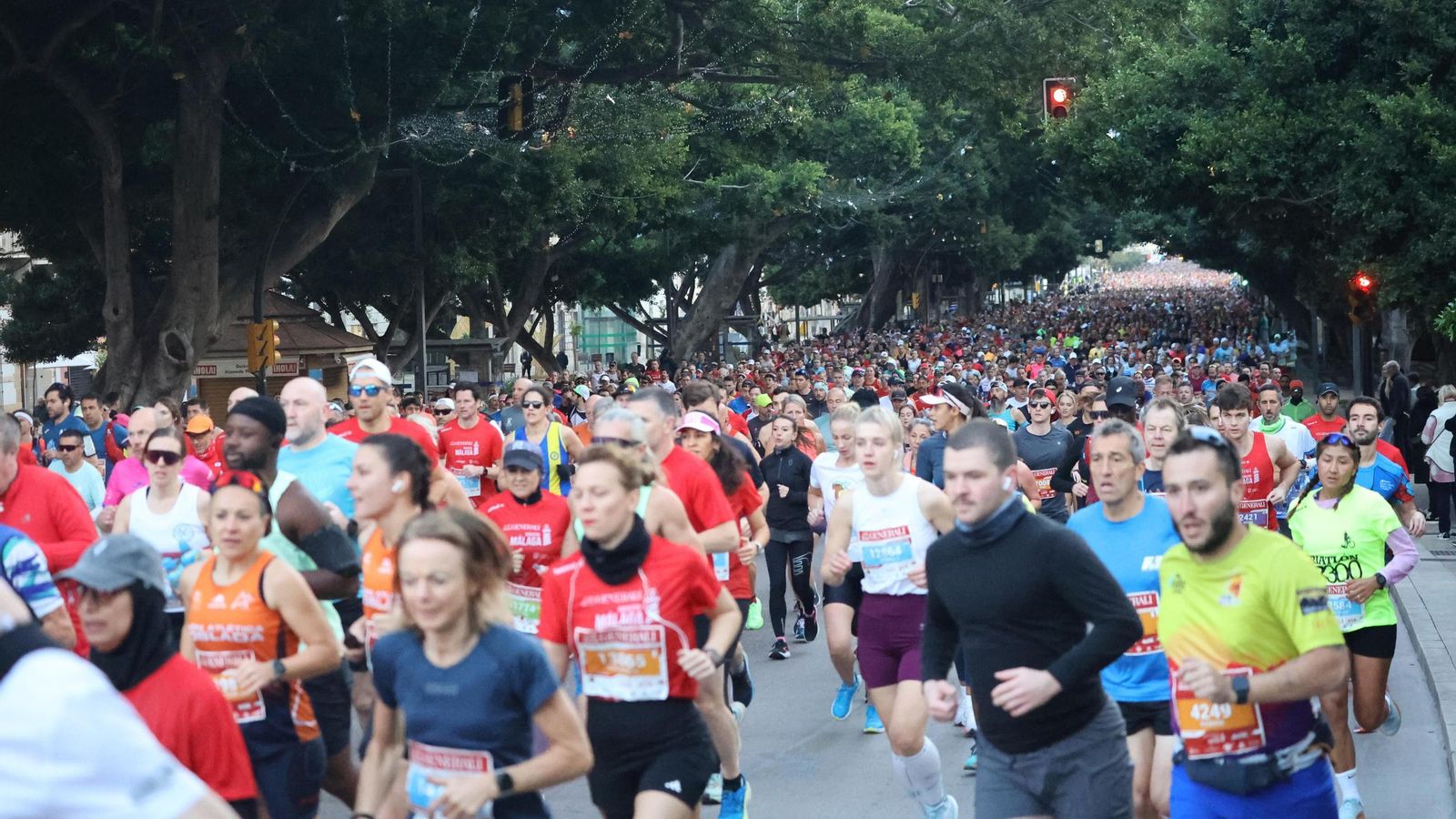 Las mejores fotos de la Maratón de Málaga 2024