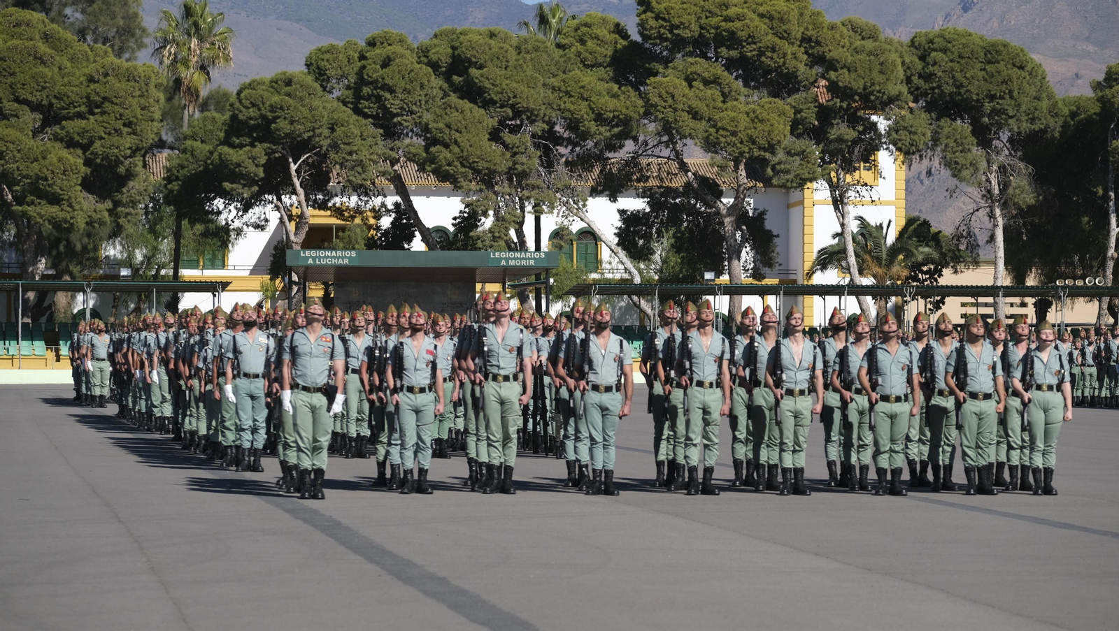 Imágenes de la toma de posesión del nuevo General de la BRILEG, José Agustín Carreras Postigo