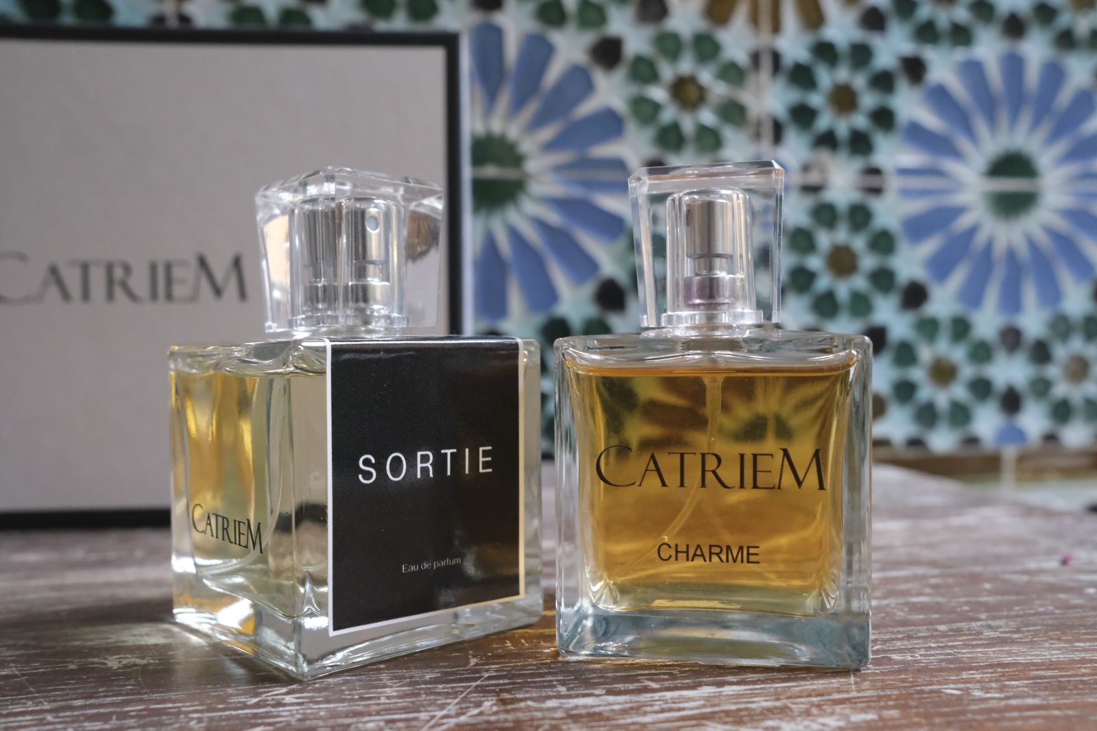 Charme y Sortie son las dos fragancias que por ahora la firma cordobesa tienen en el mercado