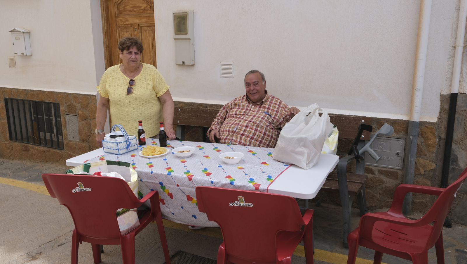 Imágenes del concurso de cata de vinos de las Fiestas de Abrucena 2022