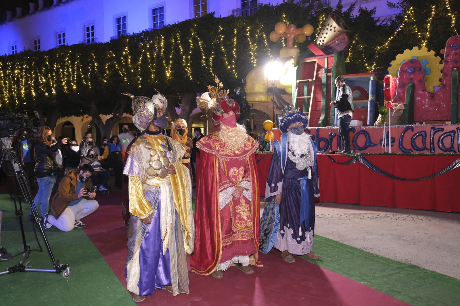 Fotogalería Cabalgata Reyes Magos. Almería