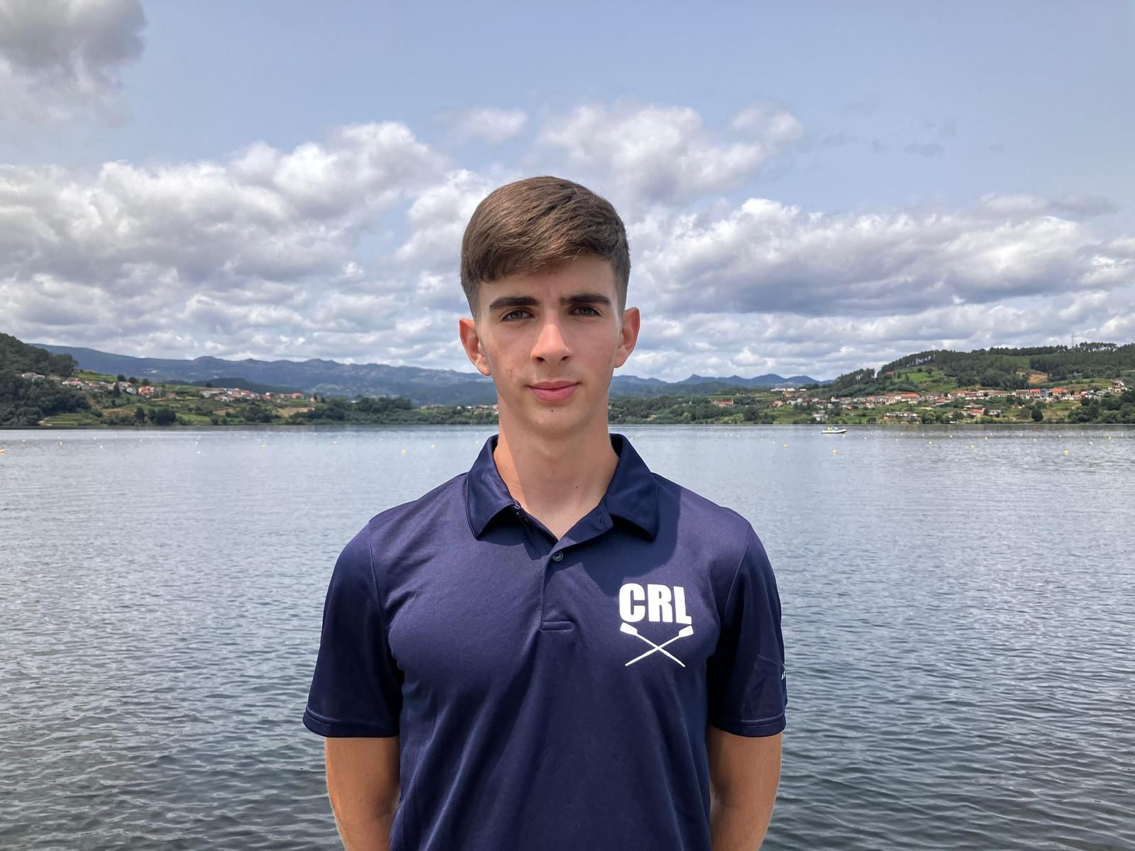 Christian Reyes, del Club de Remo Linense