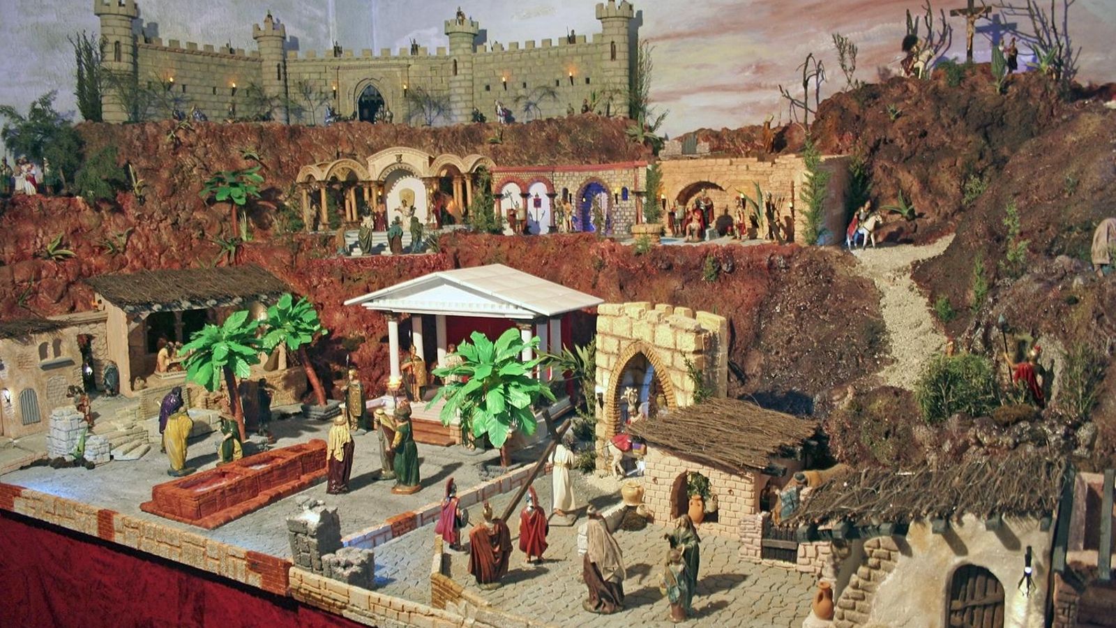 Belén Pasionista de la hermandad de la Sangre.