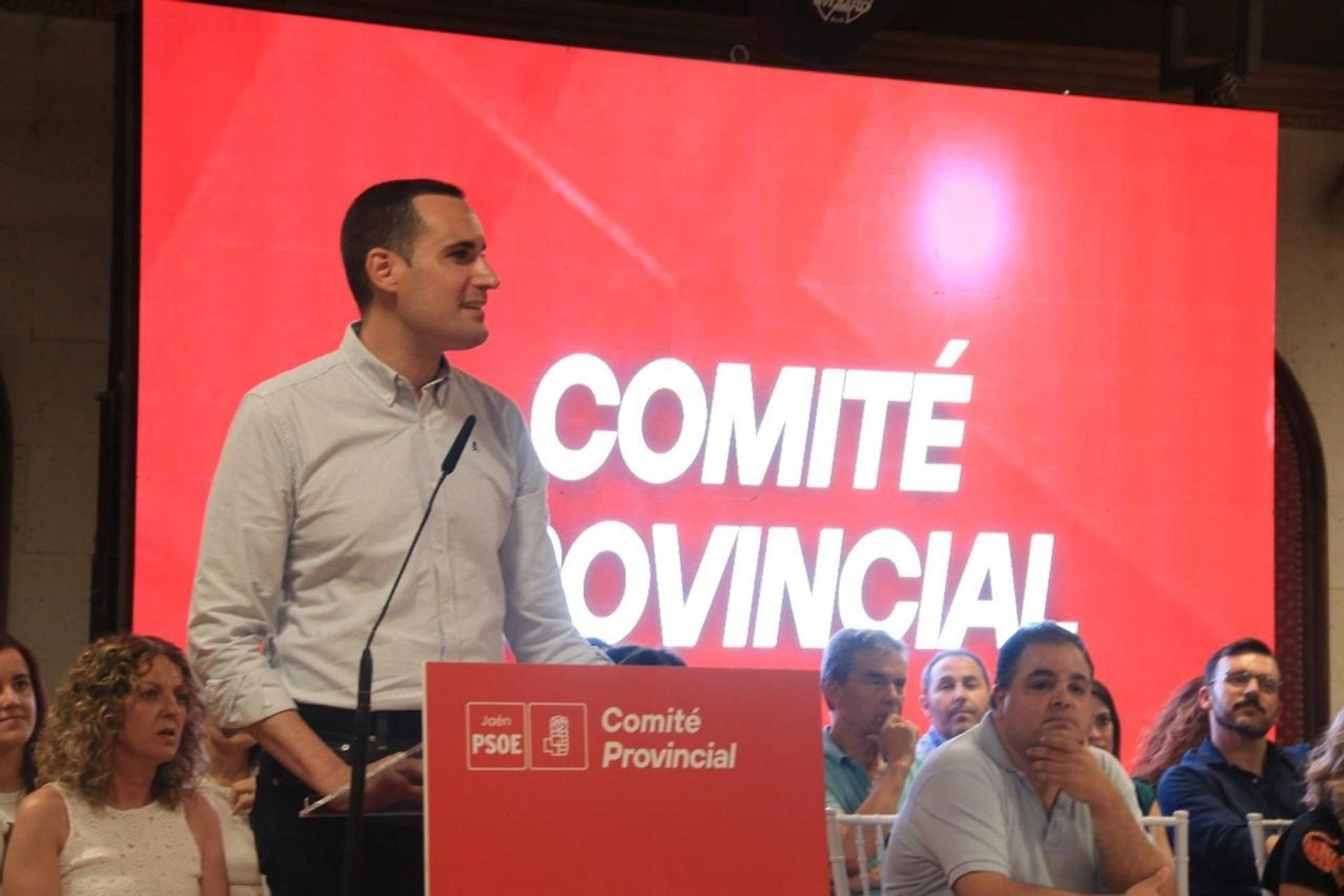 El secretario general del PSOE de Jaén, Juan Latorre, en imagen de archivo - PSOE JAÉN