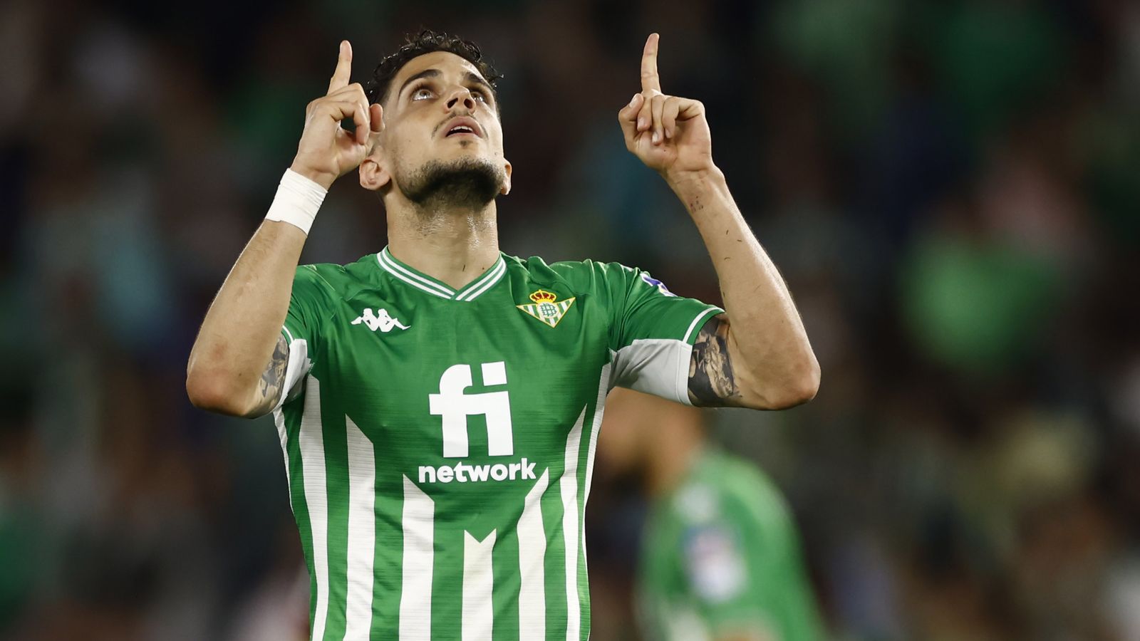 Bartra celebra el gol del empate contra el Barcelona.