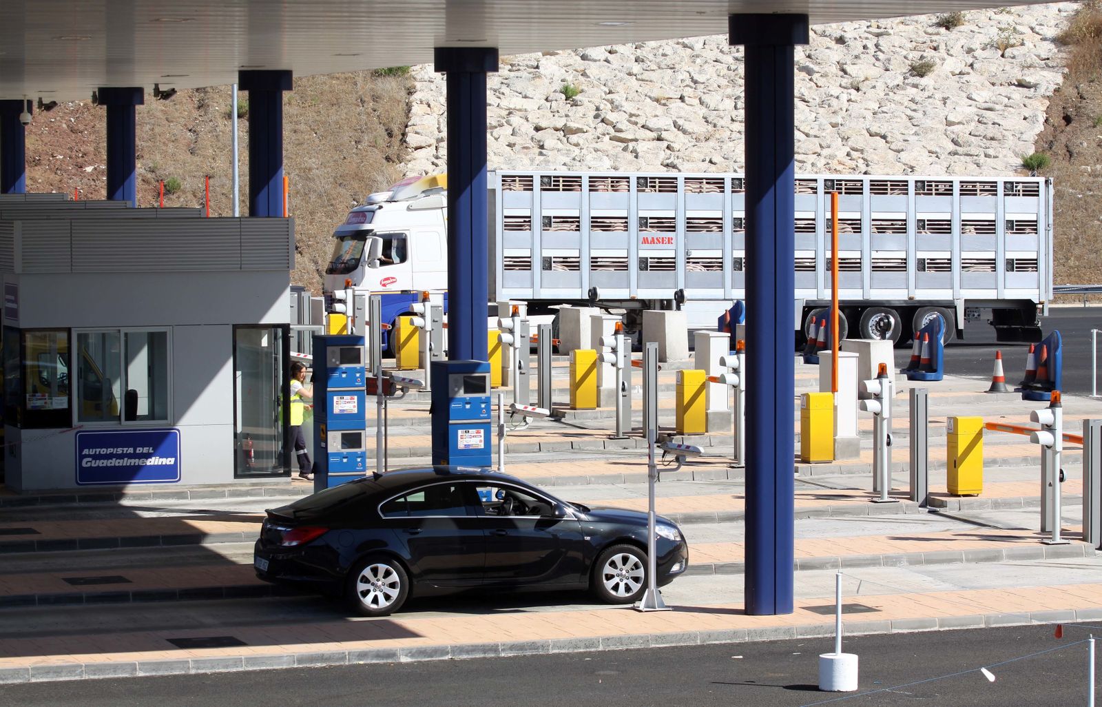 Punto de peaje de Las Pedrizas.