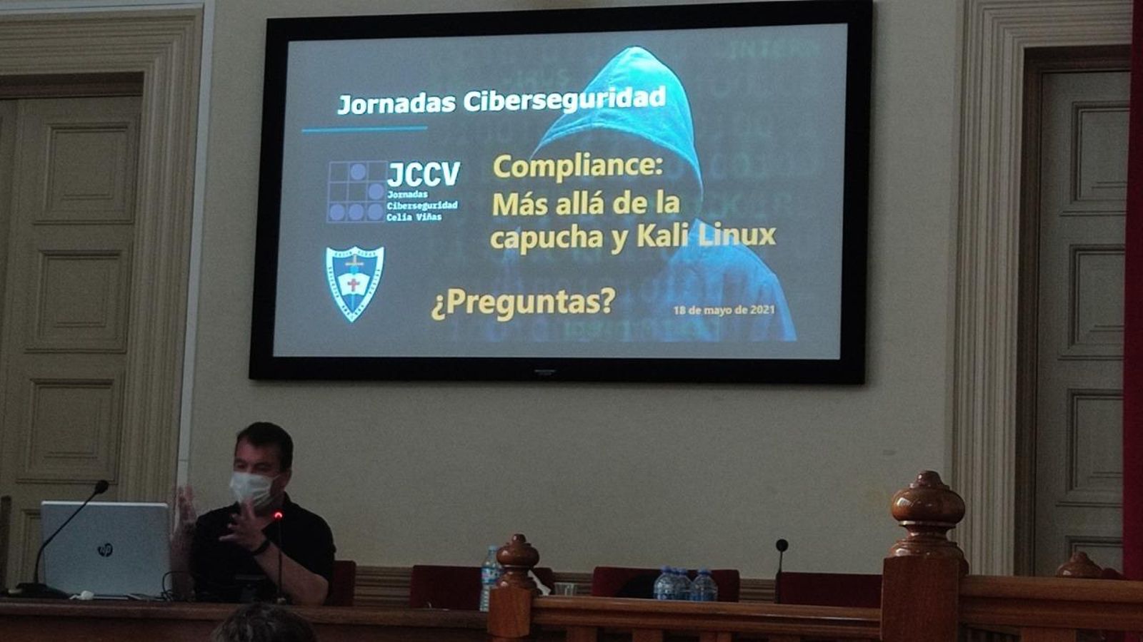 Ponencia de Tomás Hidalgo, experto en seguridad del sector bancario.