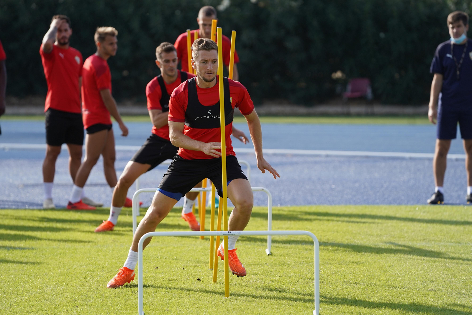 Fotogalería del entrenamiento del Almería, viernes 9