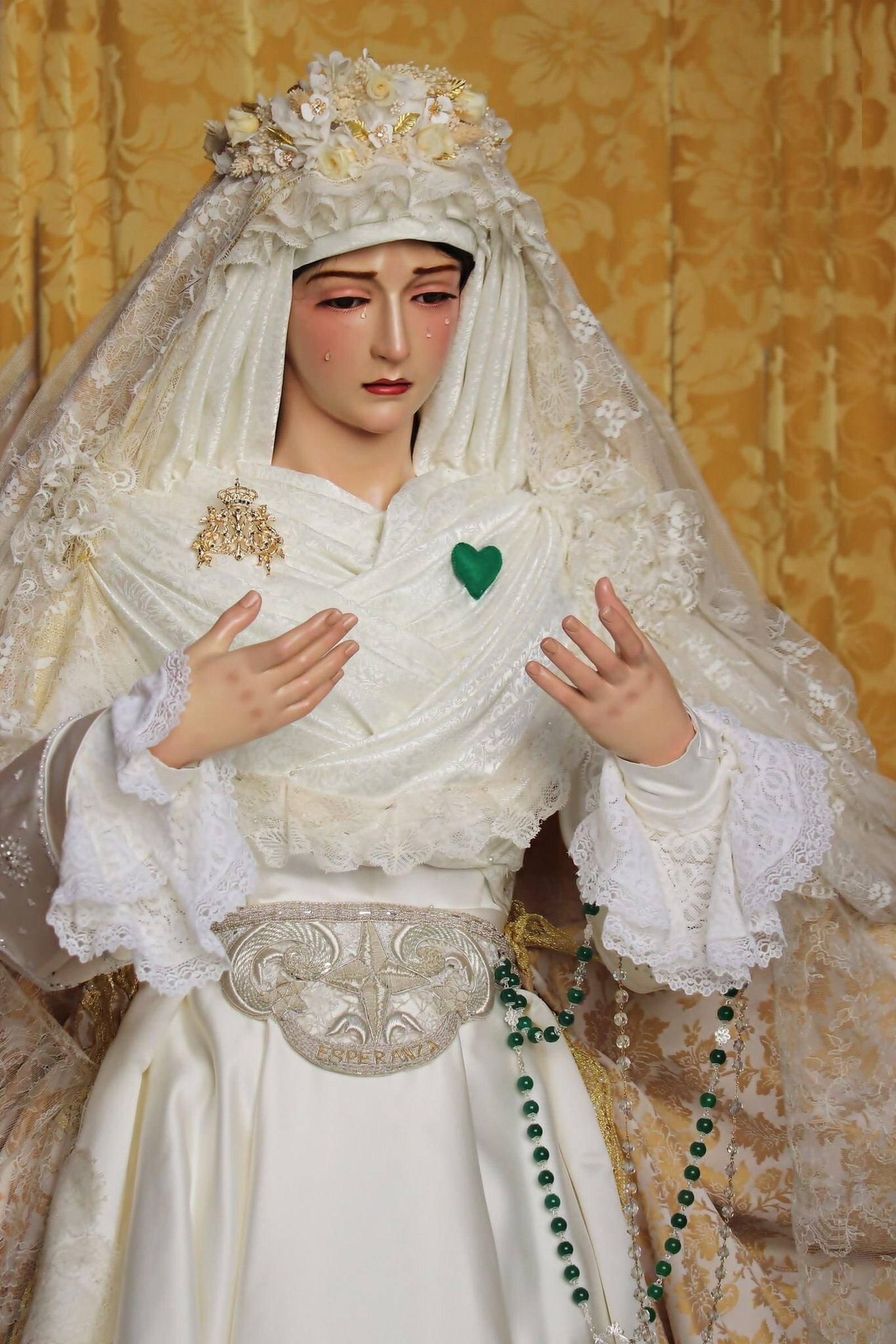 La Virgen de la Esperanza repuesta al culto