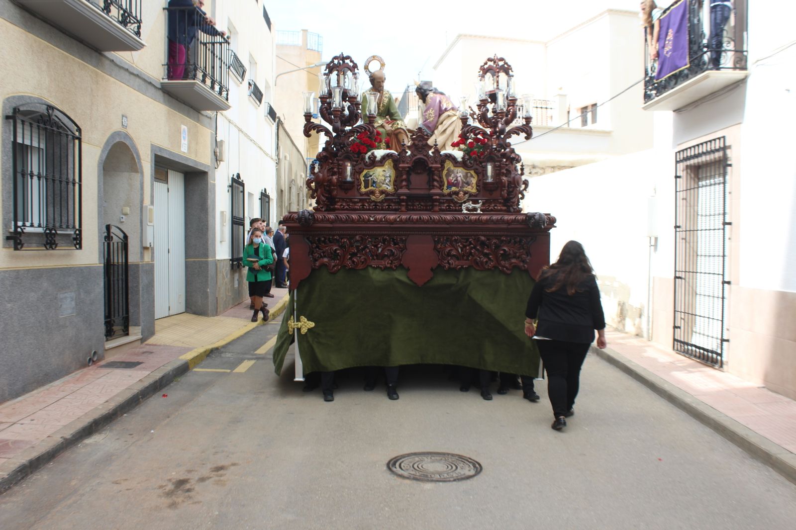 Procesión de la Hermandad de Jesús en Vera, en imágenes