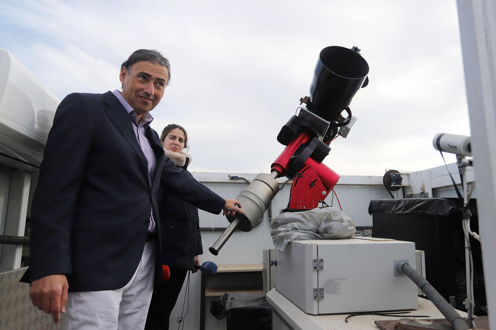 La red mundial de telescopios espaciales con sede en Huelva, en imágenes