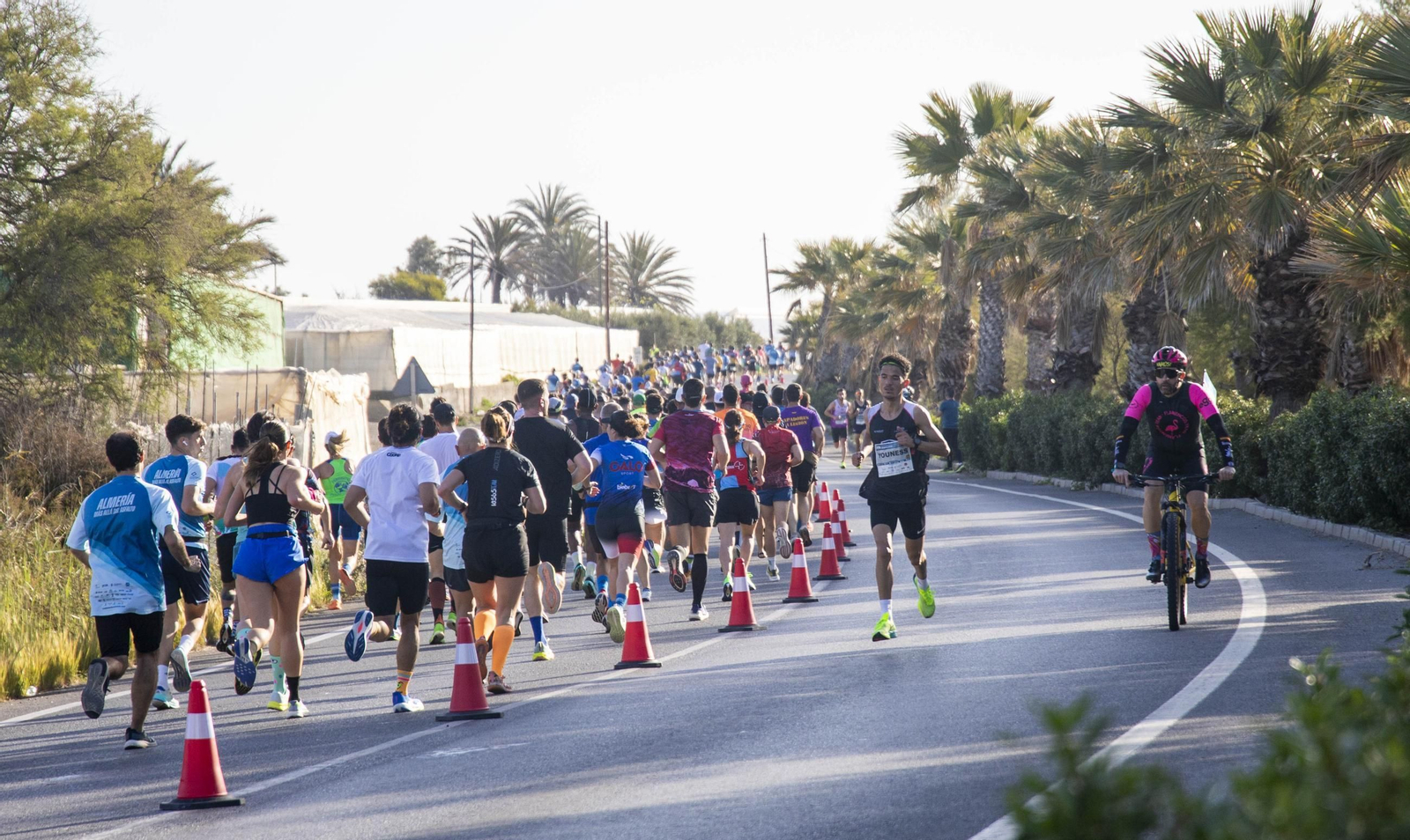 El Medio Maratón de Almería 2025, en imágenes