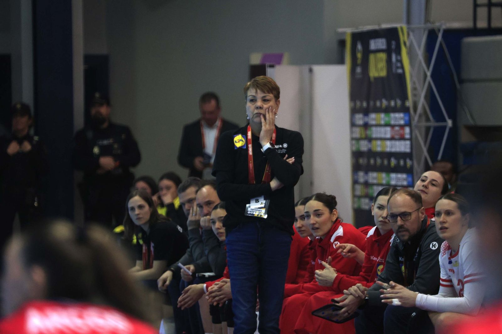 Las fotos del España-Austria del preeuropeo femenino de balonmano, en Algeciras