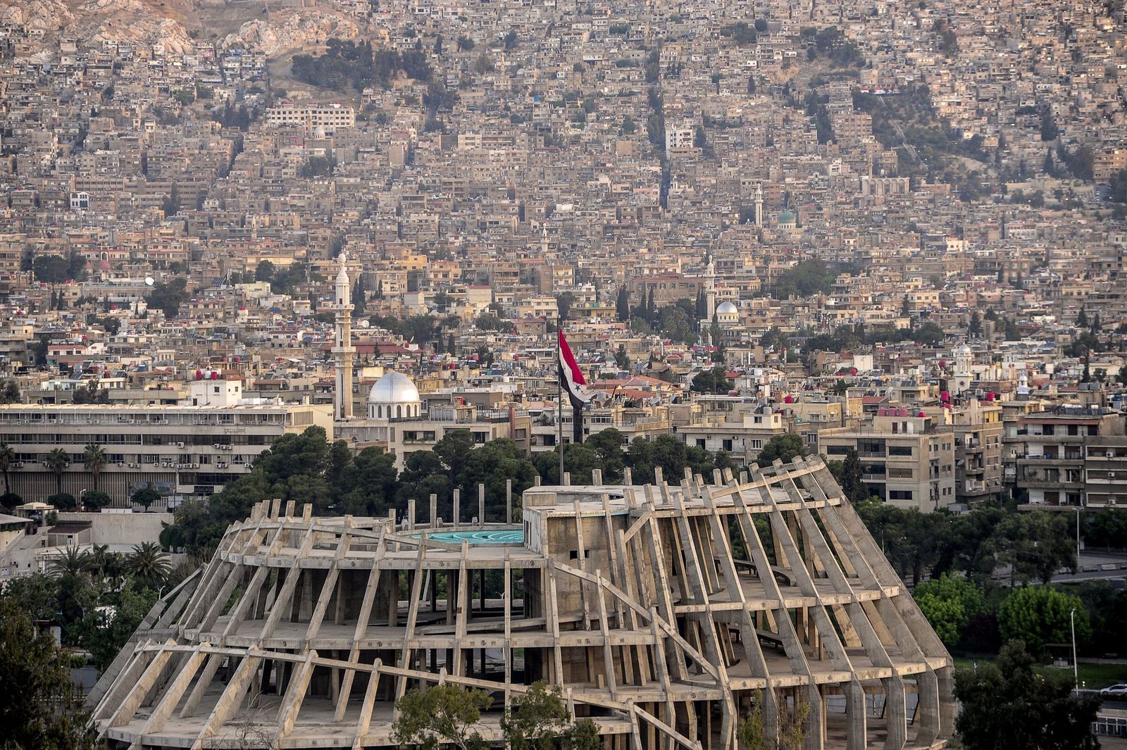 Las imágenes del bombardeo a Siria