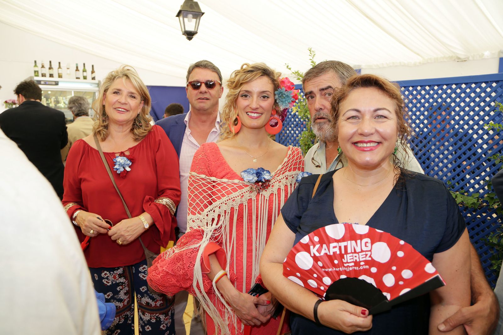 Pilar Santaliestra, José Rodríguez, Begoña de Pelsmaeker y Juan José Fernández Lahera, de Karting Jerez.