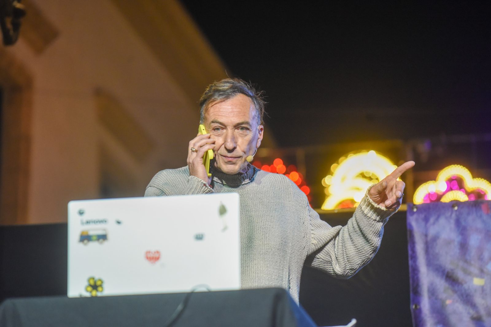 El pregón de Carnaval de Francisco Javier Blázquez en Las Tendillas