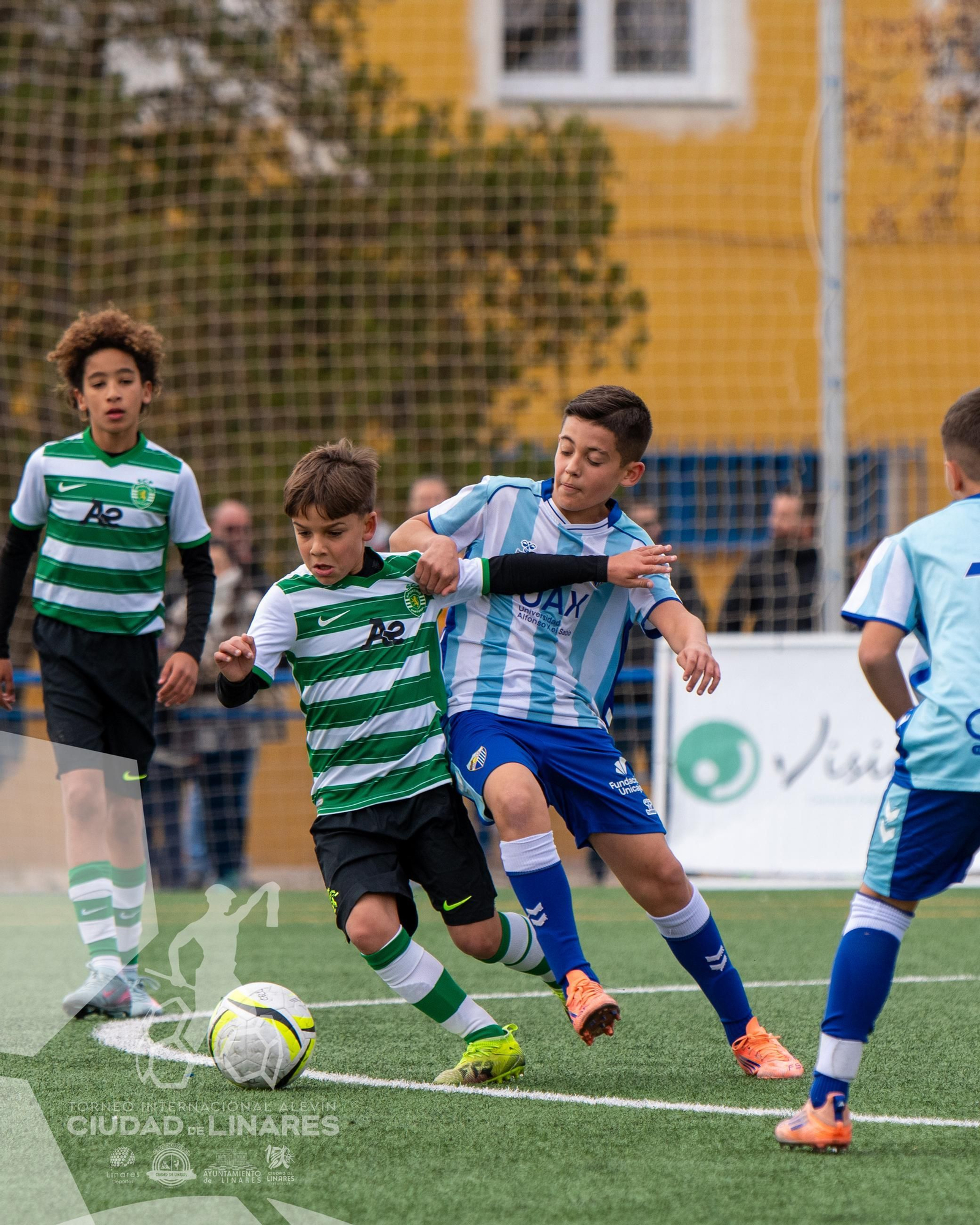 En imágenes: el RCD Espanyol, campeón del IV Torneo Internacional de Fútbol Alevín 'Ciudad de Linares'