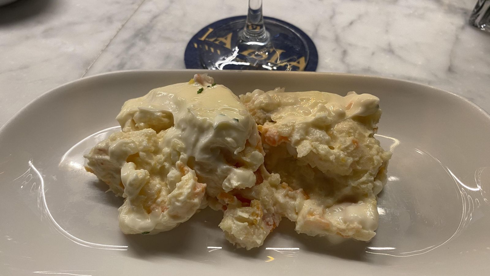 La tapa de ensaladilla en La Isla