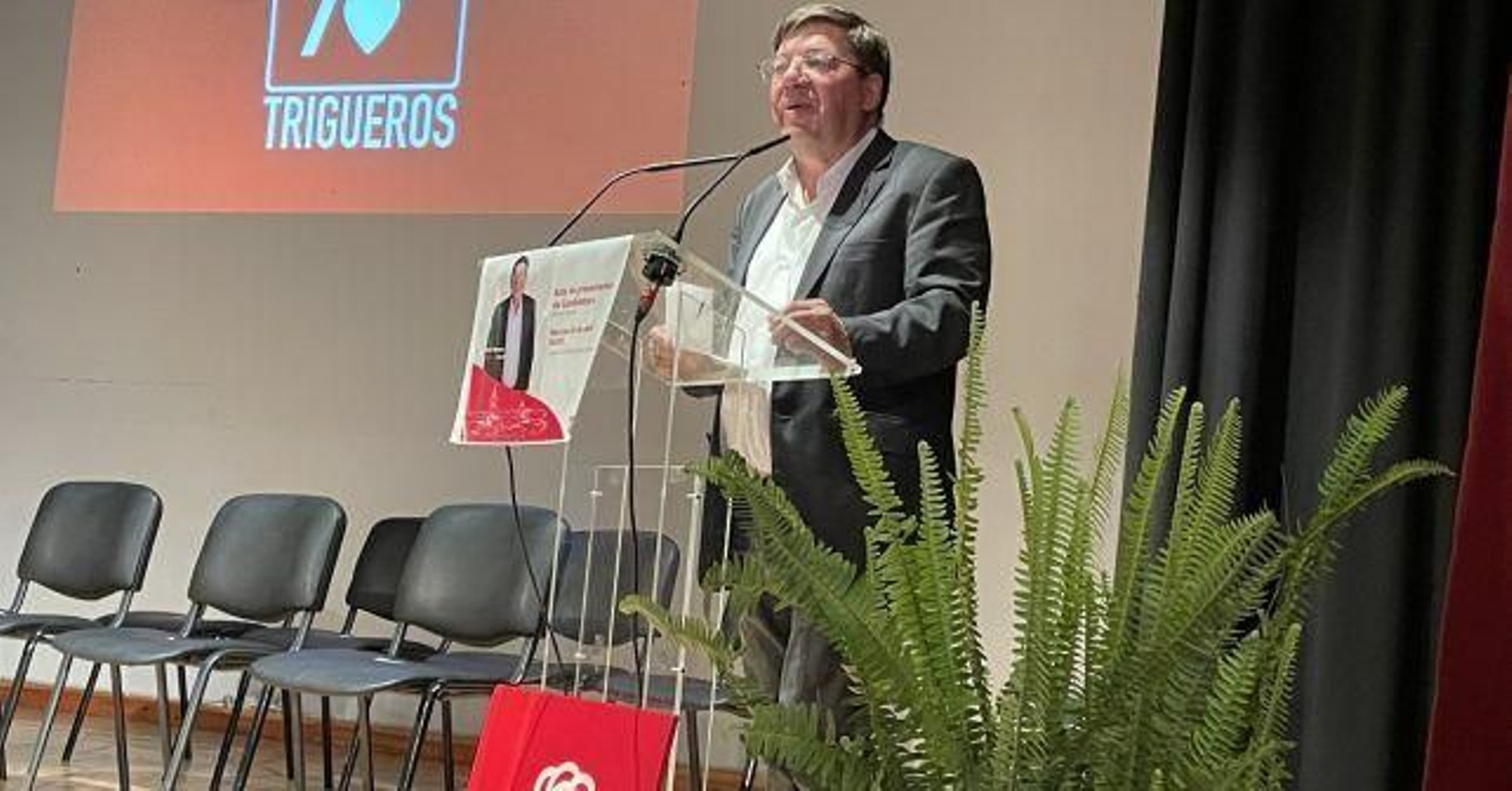Cristóbal Romero, exalcalde del PSOE en Trigueros. Cristóbal Romero, exalcalde del PSOE en Trigueros.