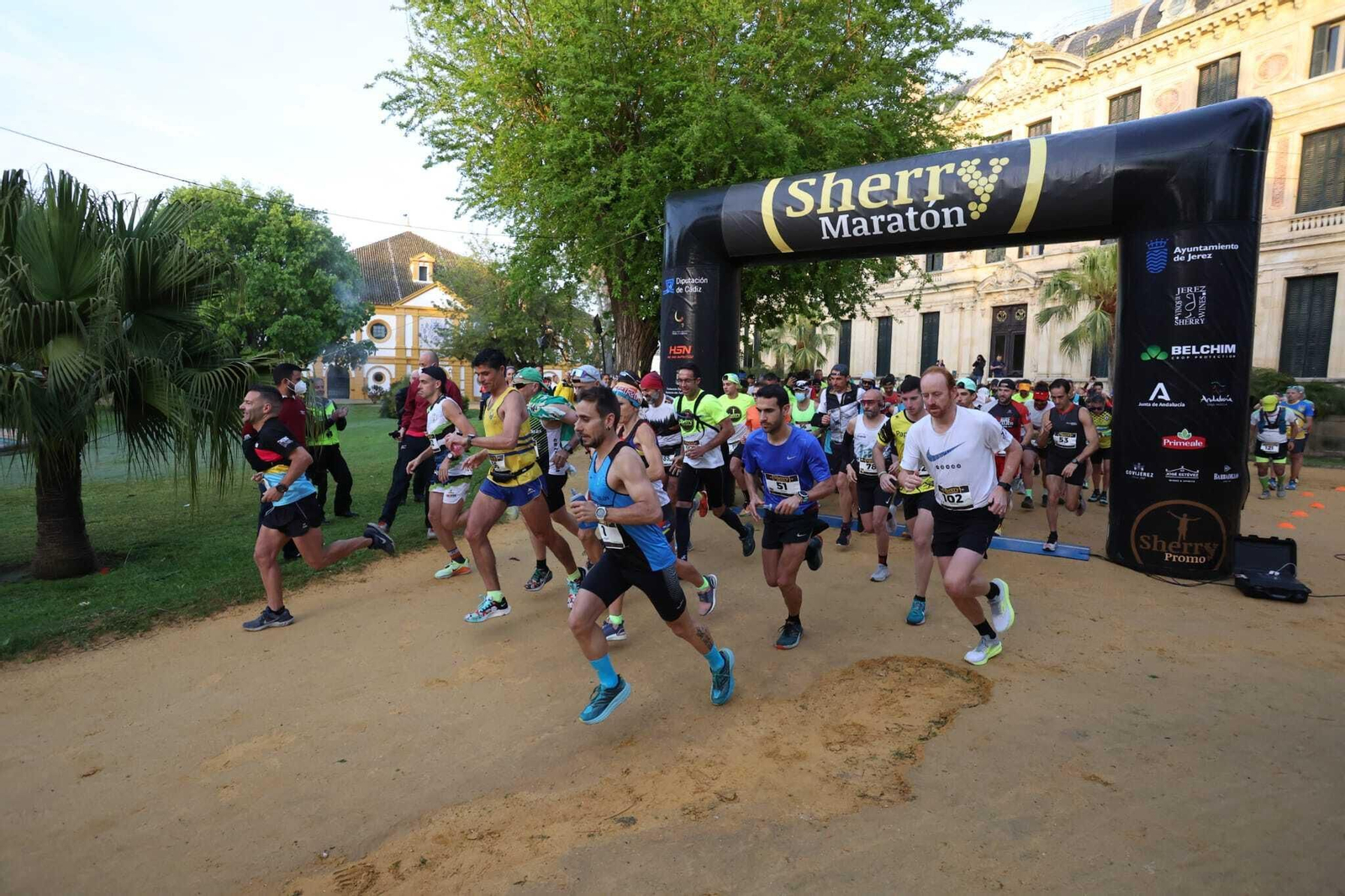 Imágenes de la V Sherry Maratón de Jerez