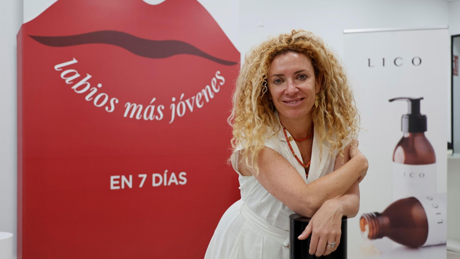 Estefanía Ferrer, fundadora y CEO de Lico Cosmetics.