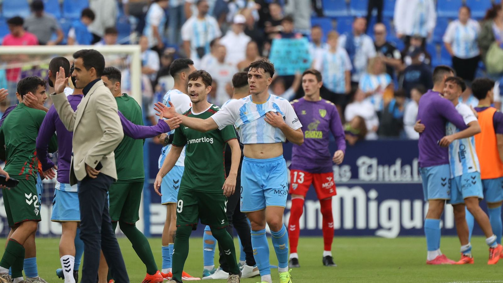 El Málaga CF - Eibar, en fotos