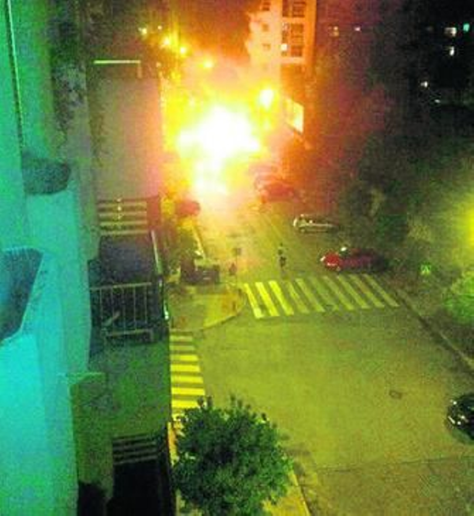 Arden dos taxis en las últimas dos semanas