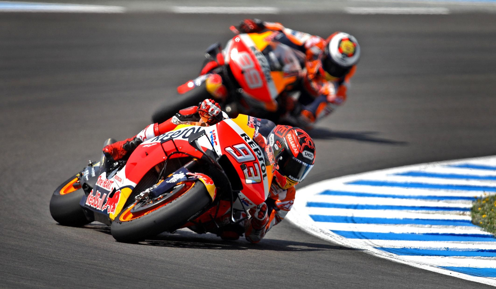 Imágenes del test de MotoGP