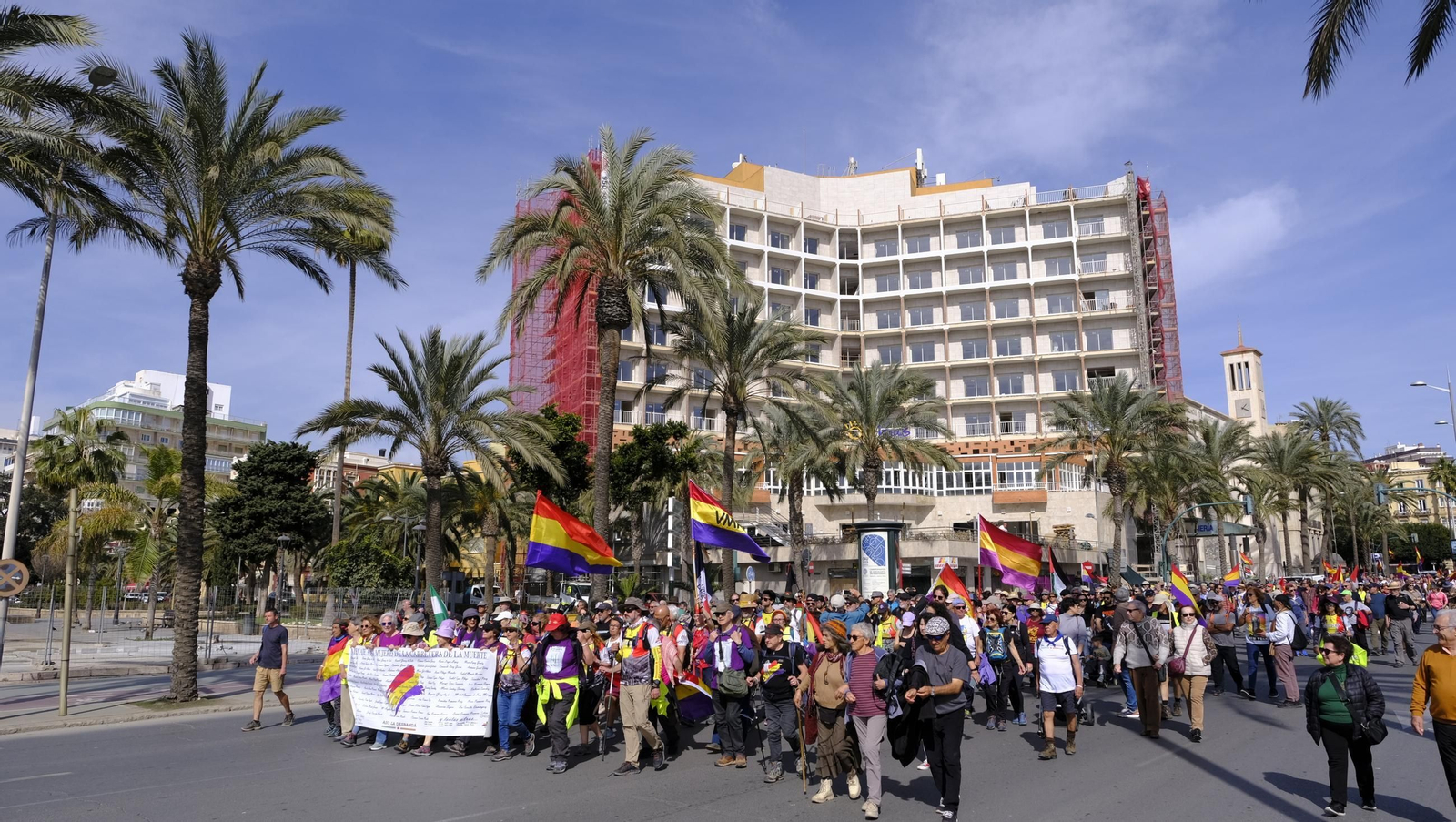 La Marcha de la Desbandá, en imágenes