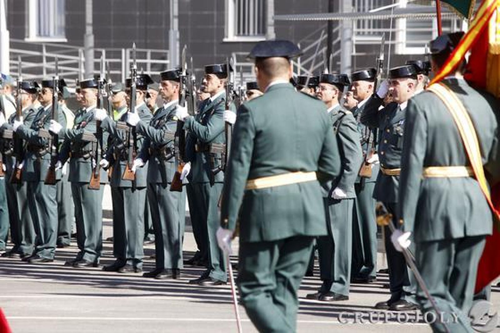 La Guardia Civil celebra el Día de su Patrona, la Virgen del Pilar. 

Foto: Jesus Marin