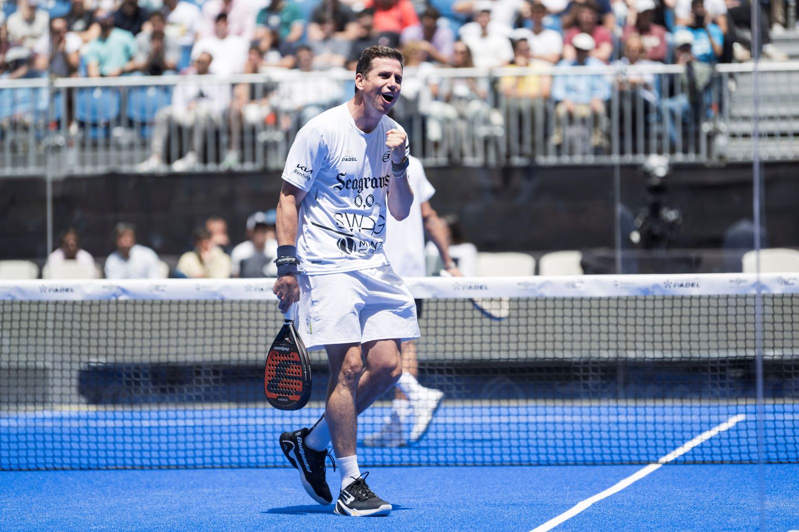 Las mejores fotos de la tercera jornada de pádel en el Estadio de la Cartuja