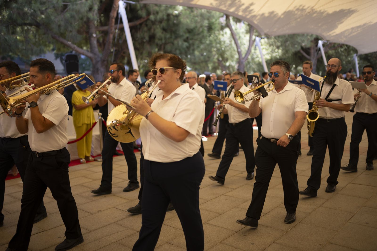 Imágenes de los actos de celebración de la festividad de la patrona de la Guardia Civil, la Virgen del Pilar.