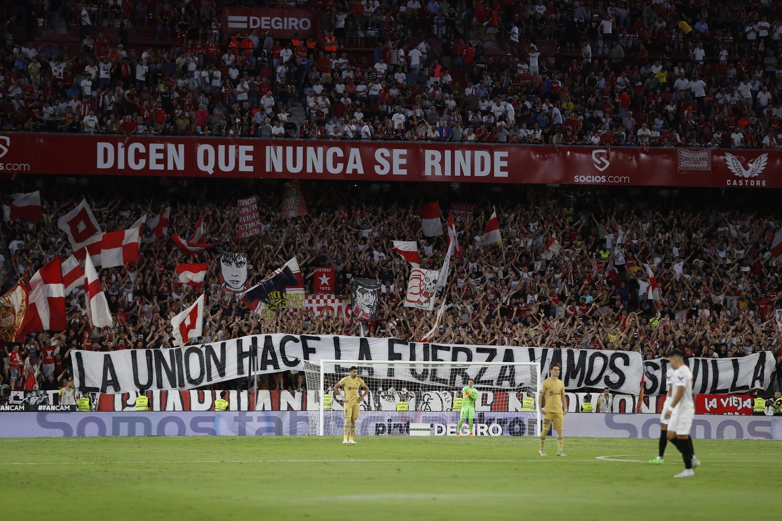 Las imágenes del Sevilla-Barcelona