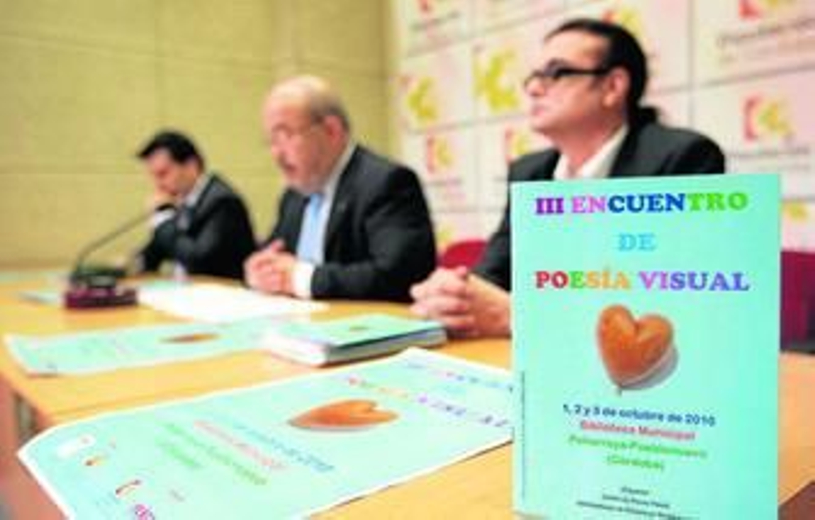 Mariscal, junto a los organizadores del encuentro, ayer, en la presentación.