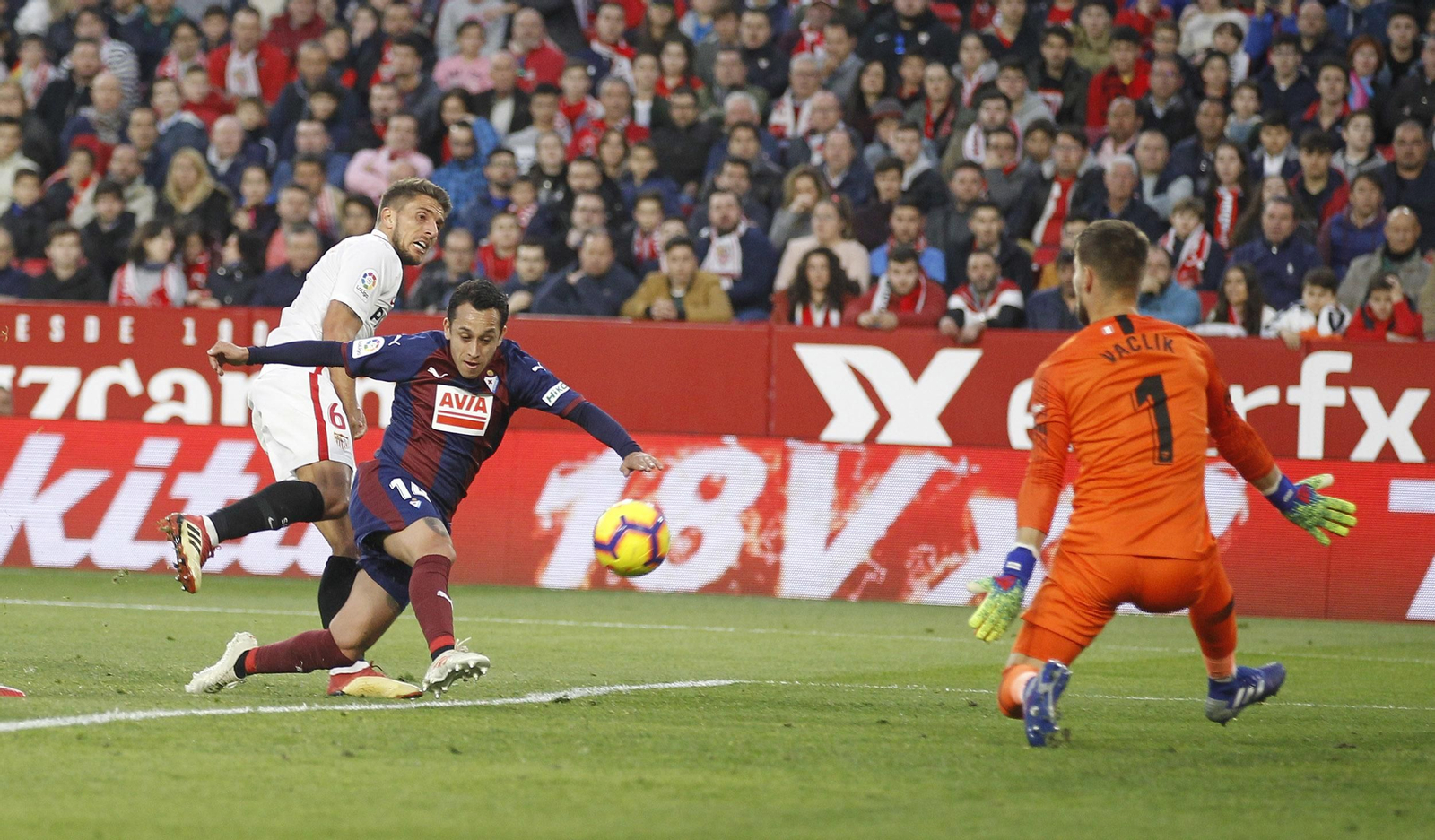 Las imágenes del Sevilla-Eibar