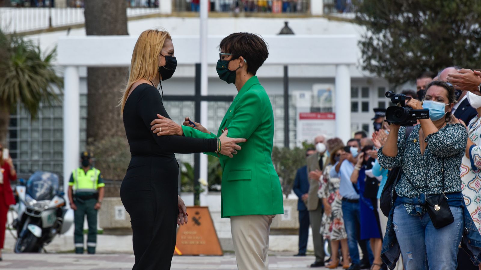 Las fotos de los actos de la Guardia Civil en Tarifa por la festividad de la Virgen del Pilar